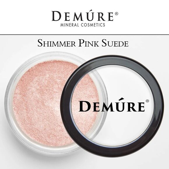 Deluvia Demure Mineral Eyeshadow Color -Pink Suede - Picture 2 of 4